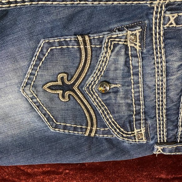 Rock Revival Cut Off Denim Shorts Sz. 30 - Picture 2 of 8